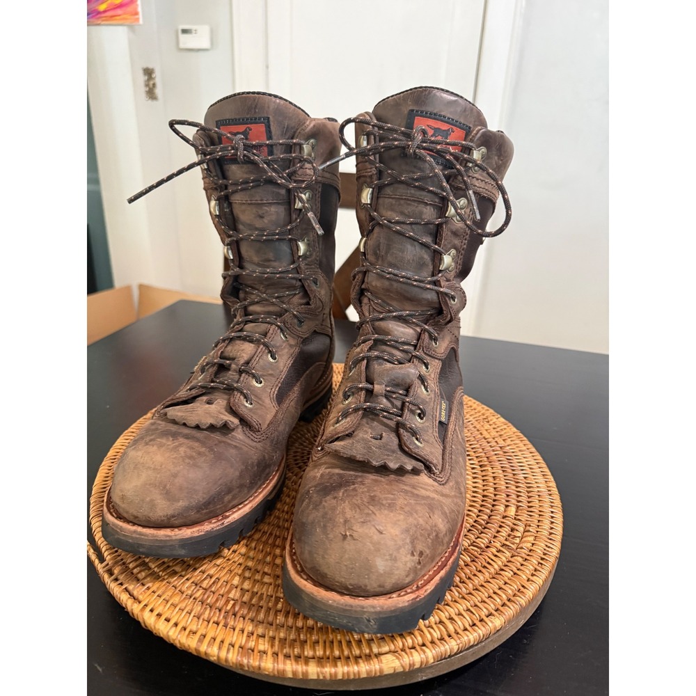 Irish Setter Elk Tracker Mens 11 Brown Leather Gore-Tex Hunting Boots 880
